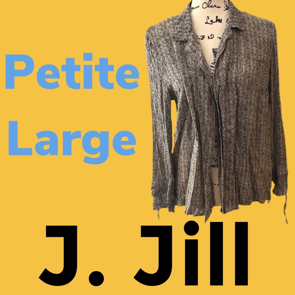 J. Jill Petite Large Button Down